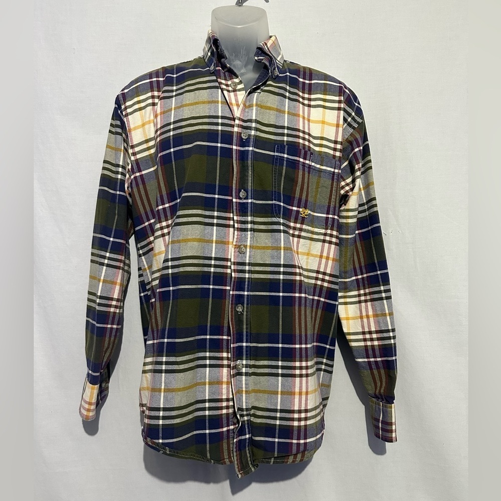 Wrangler Twenty X Men’s XL Plaid Button-Down Shirt | Multicolor | Long Sleeve